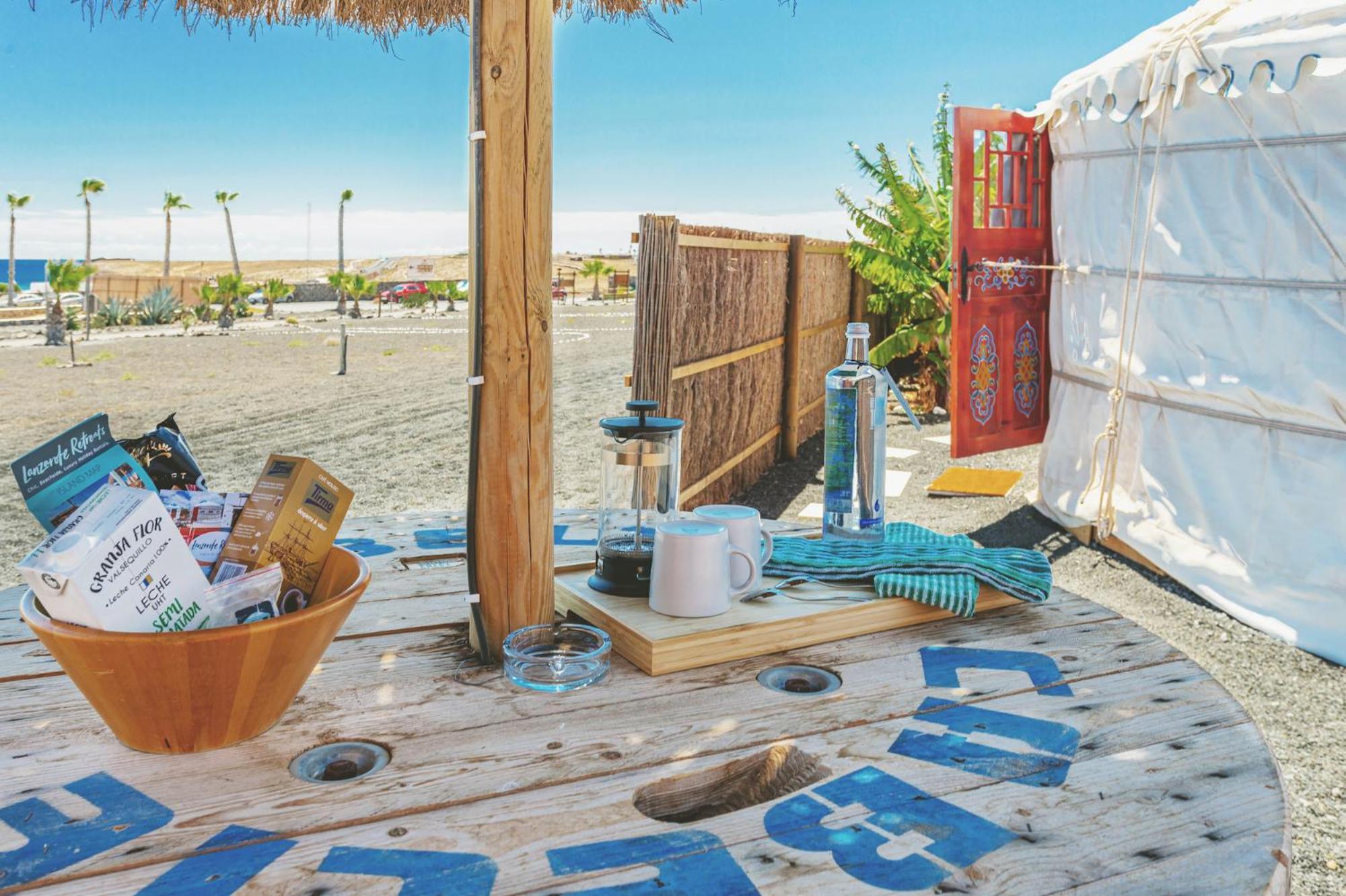 Finca De Arrieta Village - Yurts And Stone Cottages - Shared Pool - Walking Distance To Arrieta Beach - Eco Friendly Tabayesco Dış mekan fotoğraf