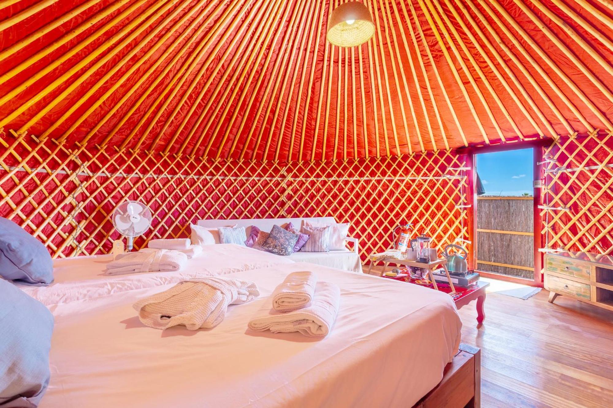 Finca De Arrieta Village - Yurts And Stone Cottages - Shared Pool - Walking Distance To Arrieta Beach - Eco Friendly Tabayesco Dış mekan fotoğraf