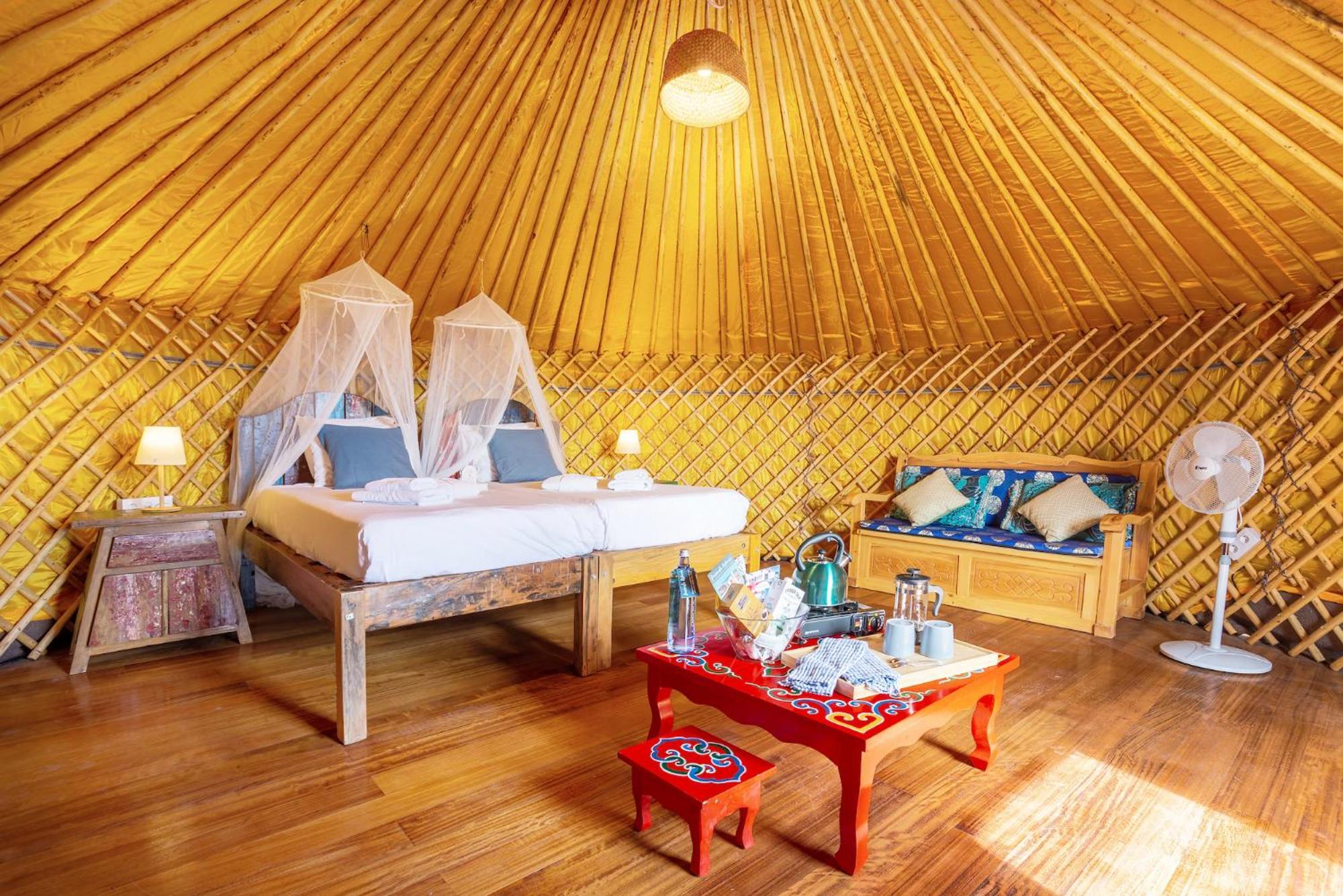 Finca De Arrieta Village - Yurts And Stone Cottages - Shared Pool - Walking Distance To Arrieta Beach - Eco Friendly Tabayesco Dış mekan fotoğraf